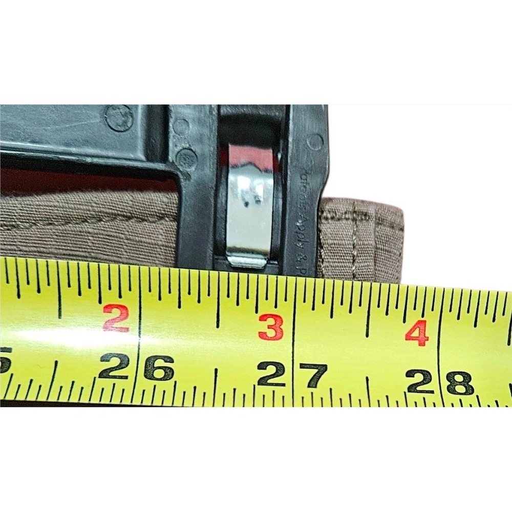 Sonoma Goods Mens Flexwear Cargo Shorts Brown Ripstop Size 54 Flap Snap Pocket - Picture 9 of 11